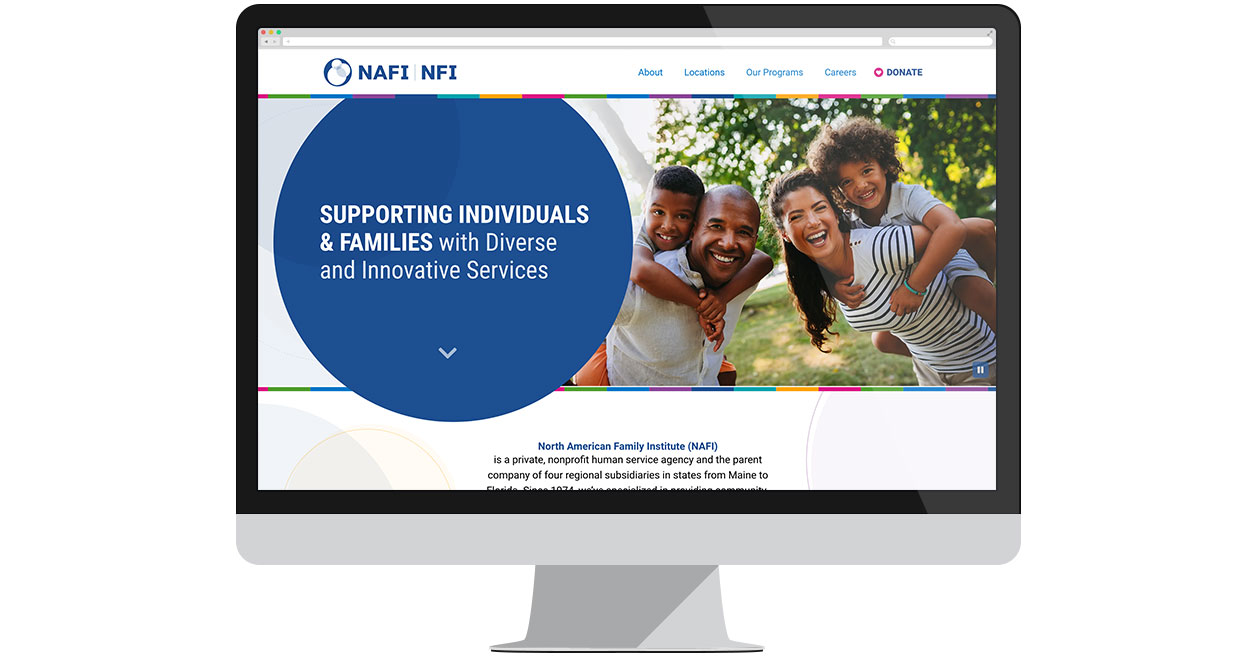 NAFI Connecticut website screenshot