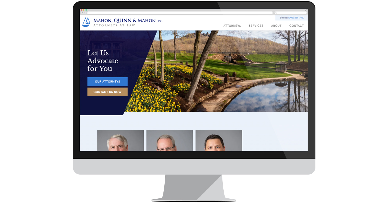 Mahon, Quinn & Mahon website screenshot
