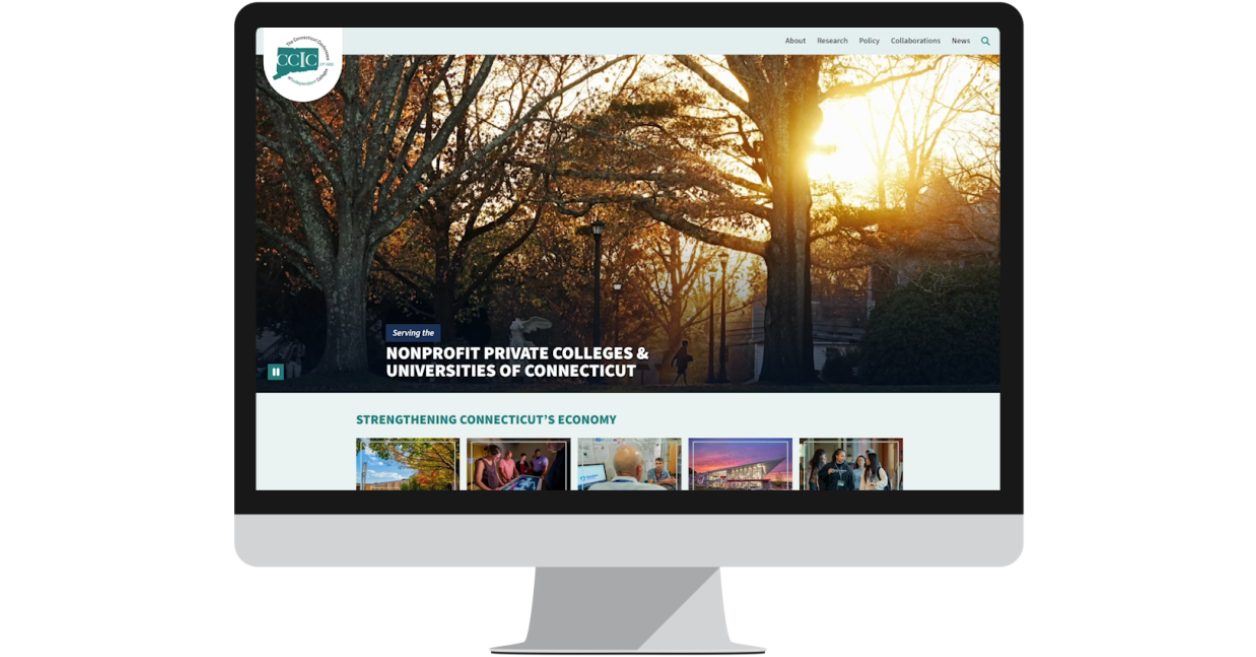 The Connecticut Conference of Independent Colleges (CCIC) Launches a New Website