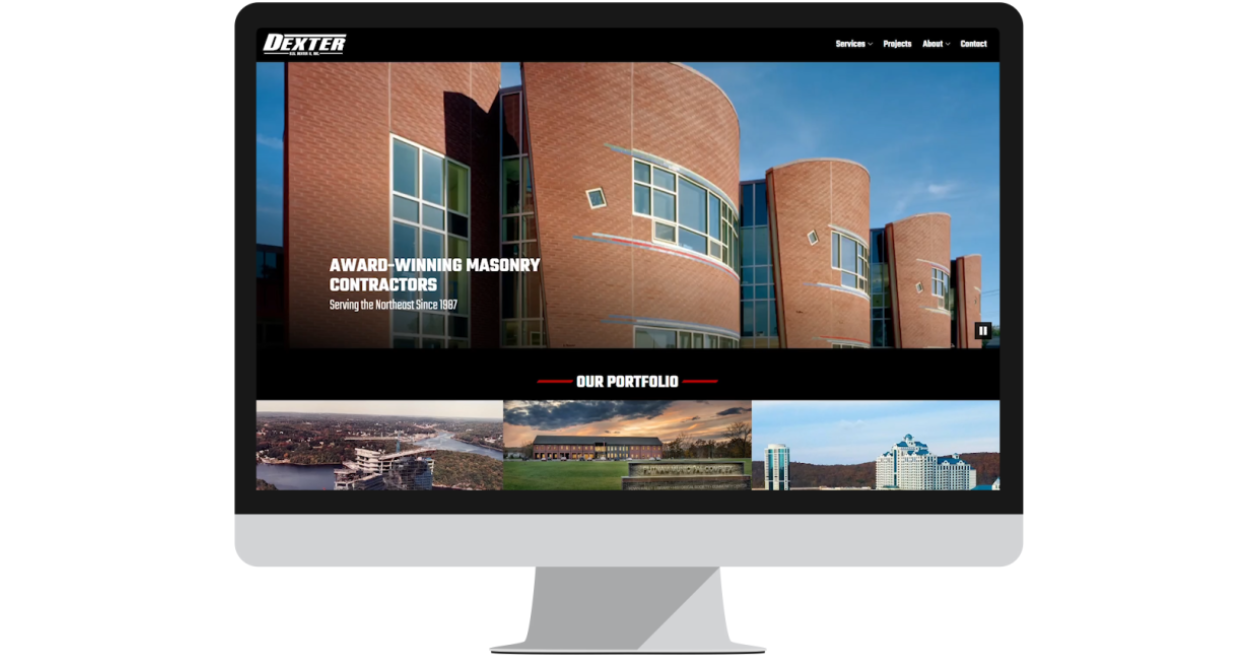 Dexter Masonry Launches New Website